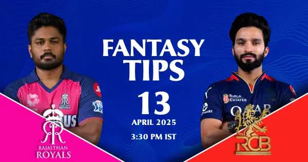 RCB VS RR MATCH PREDICTION